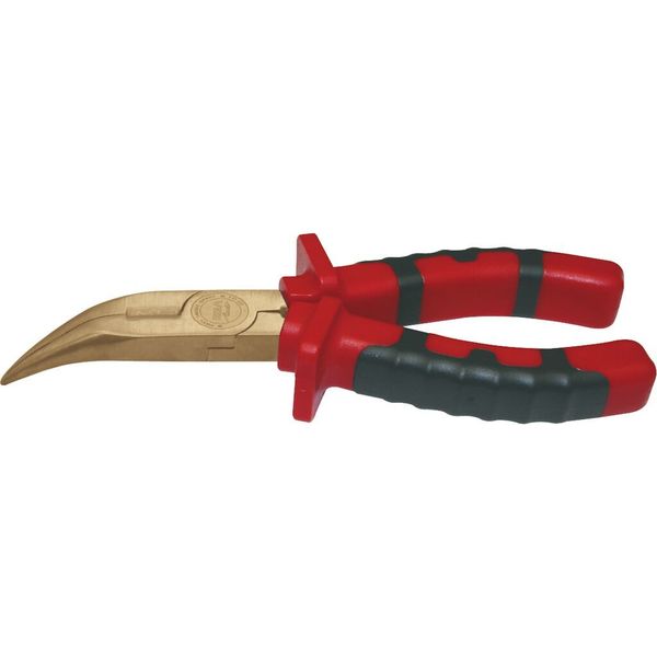 Ega Master BENT NOSE PLIER 200 MM NON SPARKING Cu-Be 73647